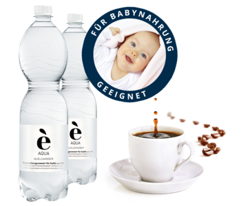 é-Aqua - Quellwasser für Kaffee und Tee